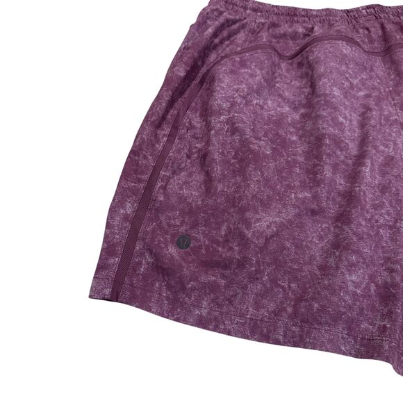 Lululemon Pace Breaker Linerless Short 5" Plum Men's Size XXL - Picture 6 of 9